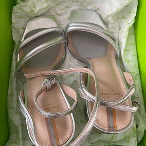 Sam Edelman silver sandals